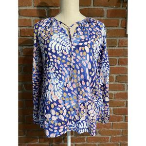 LILLY PULITZER Harbor Island Tunic BEACH DOT XS
